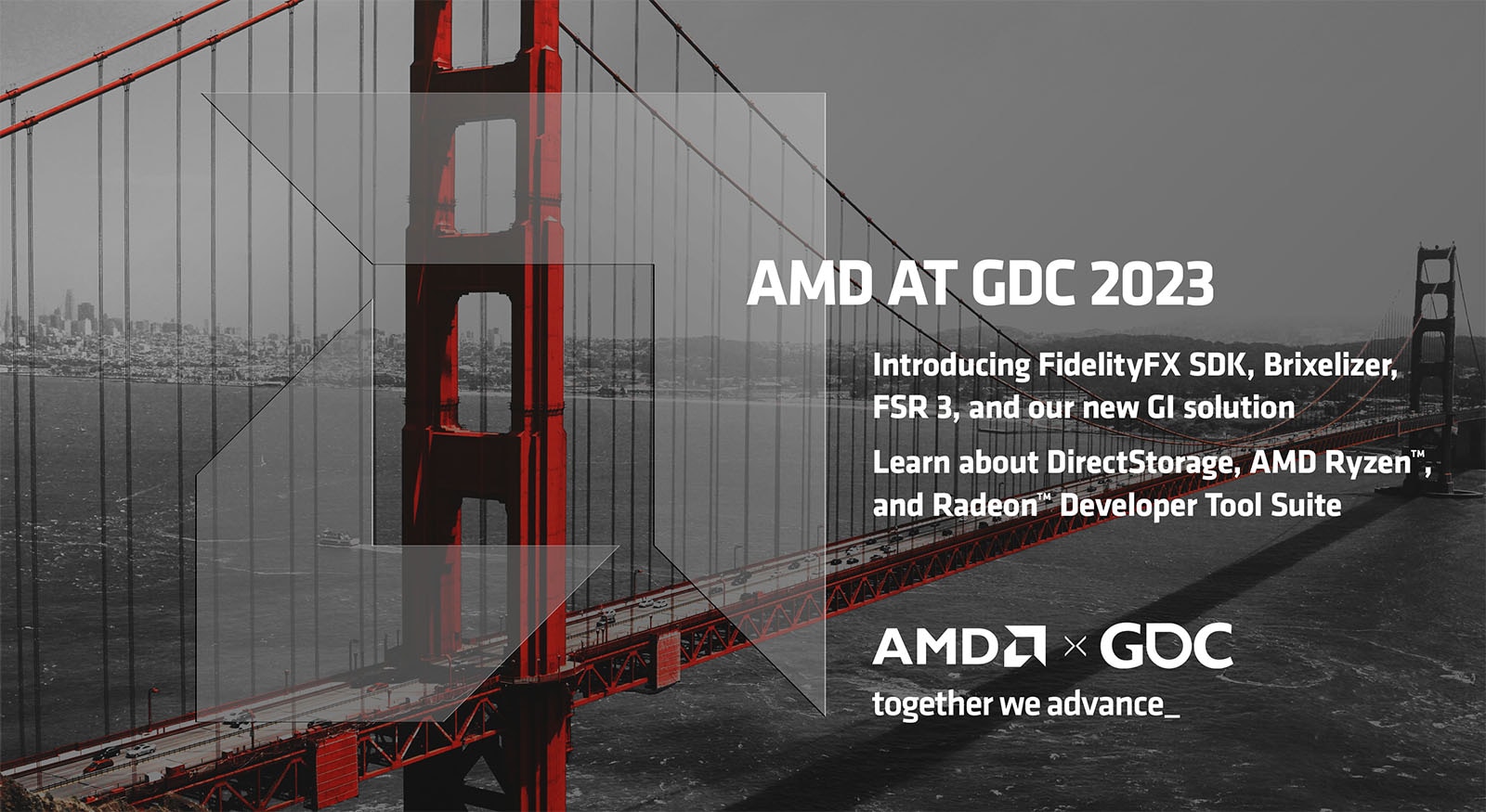GDC 2023: Introducing the FidelityFX SDK with new technologies, an early look at FSR 3 + more!