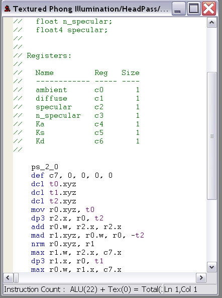 DisassemblyWindow