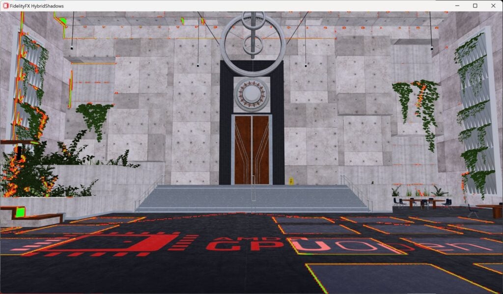 AMD FidelityFX™ Hybrid Shadows sample