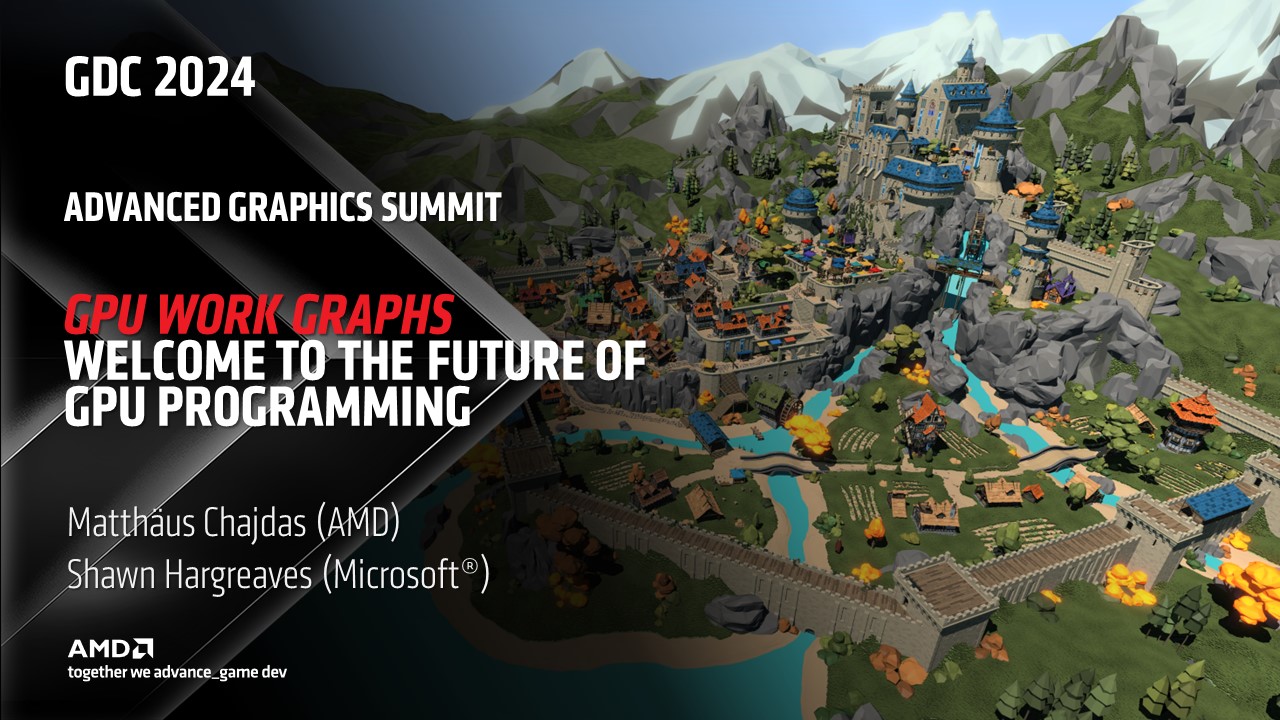 GDC 2024 Work graphs and draw calls – a match made in heaven!