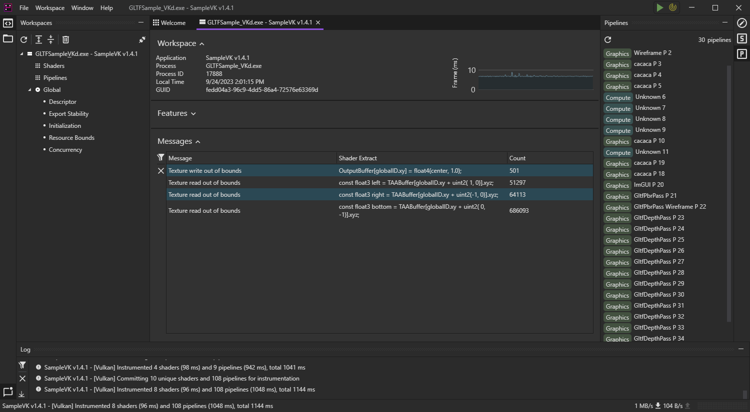 Introducing GPU Reshape - shader instrumentation for everyone