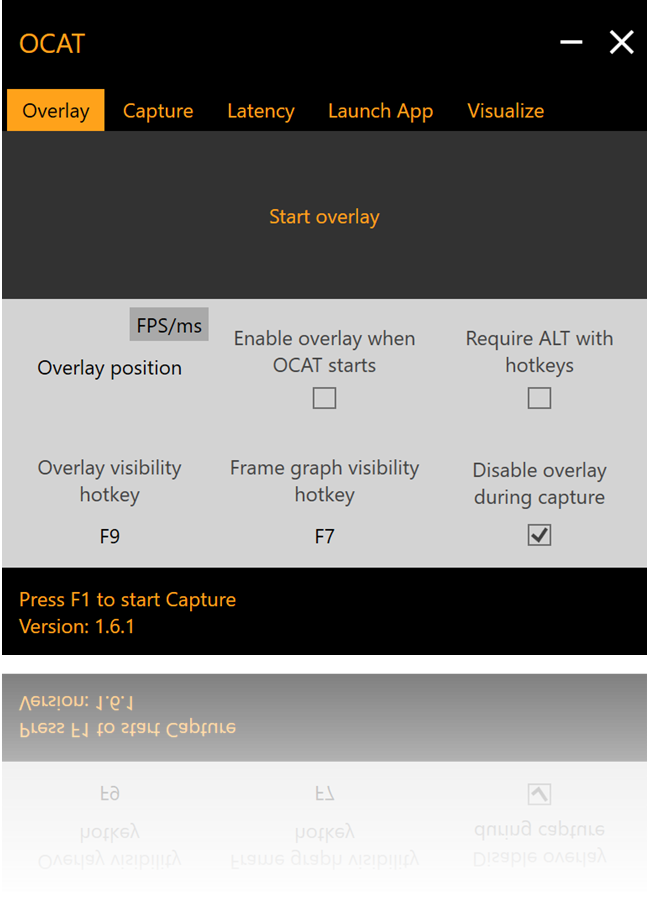 AMD OCAT UI image