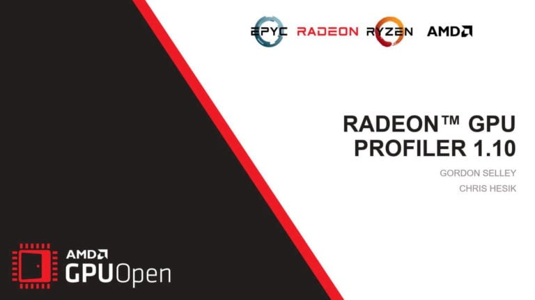 AMD RDNA™ 2 – Radeon™ GPU Profiler 1.10 – YouTube link