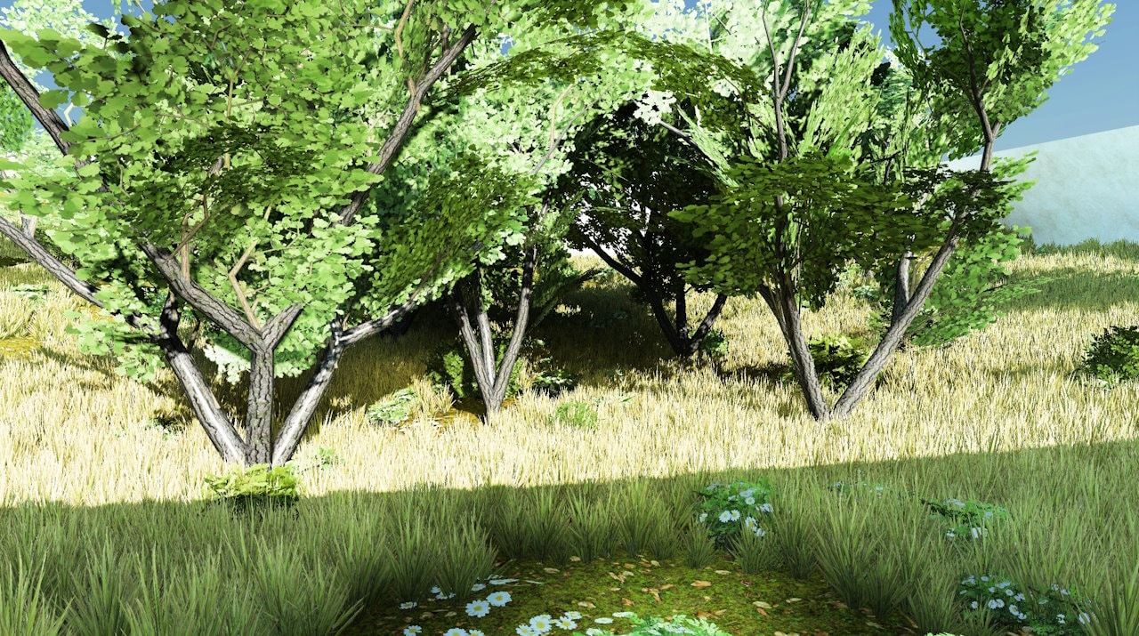 Foliage in AMD FidelityFX™ Brixelizer GI
