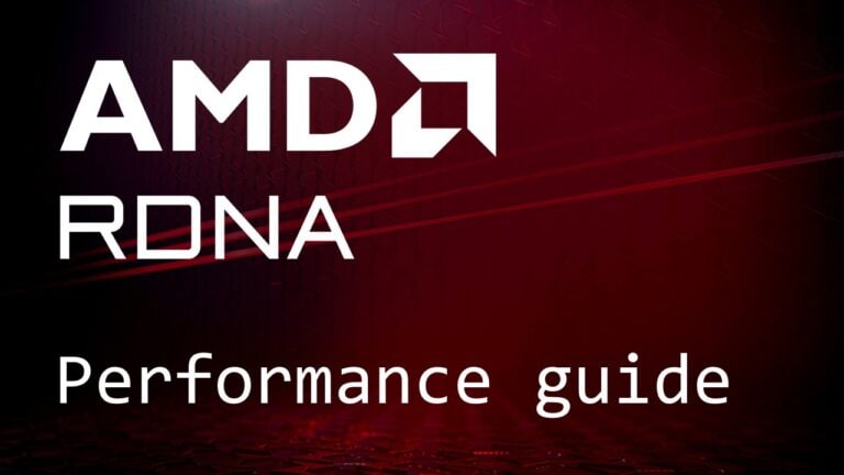 AMD RDNA™ Performance Guide
