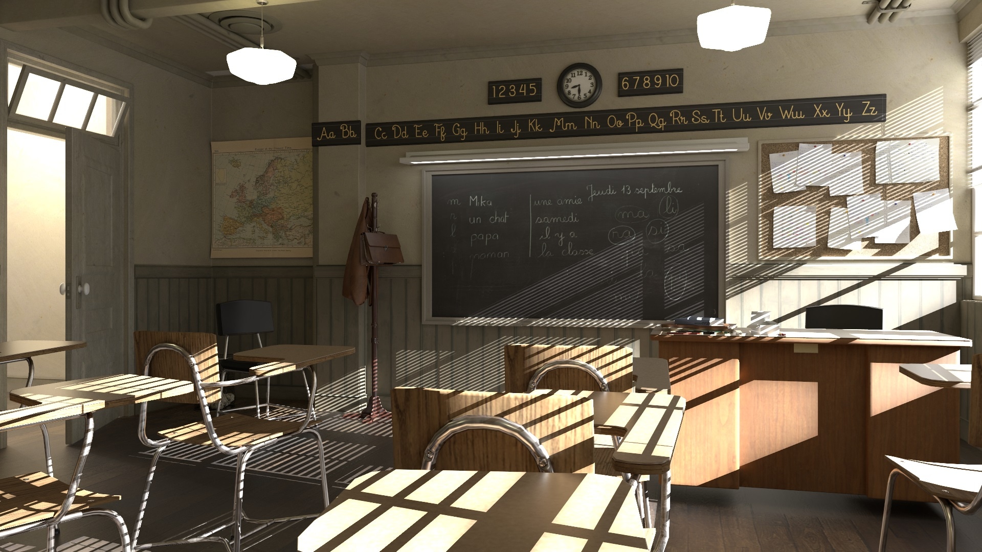Neural Supersampling and Denoising for Real-time Path Tracing