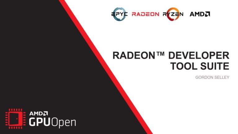 AMD RDNA™ 2 - AMD Radeon™ Developer Tool Suite - YouTube link