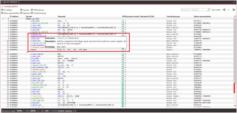 Reading AMD RDNA™ and CDNA™ Architecture Disassembly