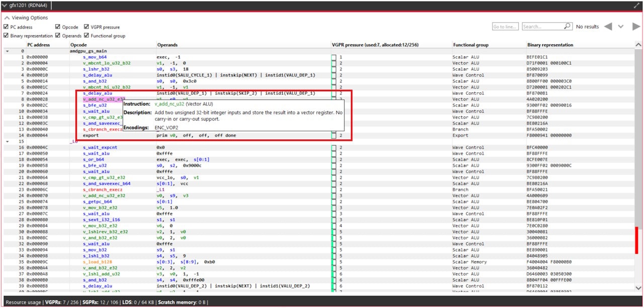 Reading AMD RDNA™ and CDNA™ Architecture Disassembly is a Breeze with AMD Radeon™...