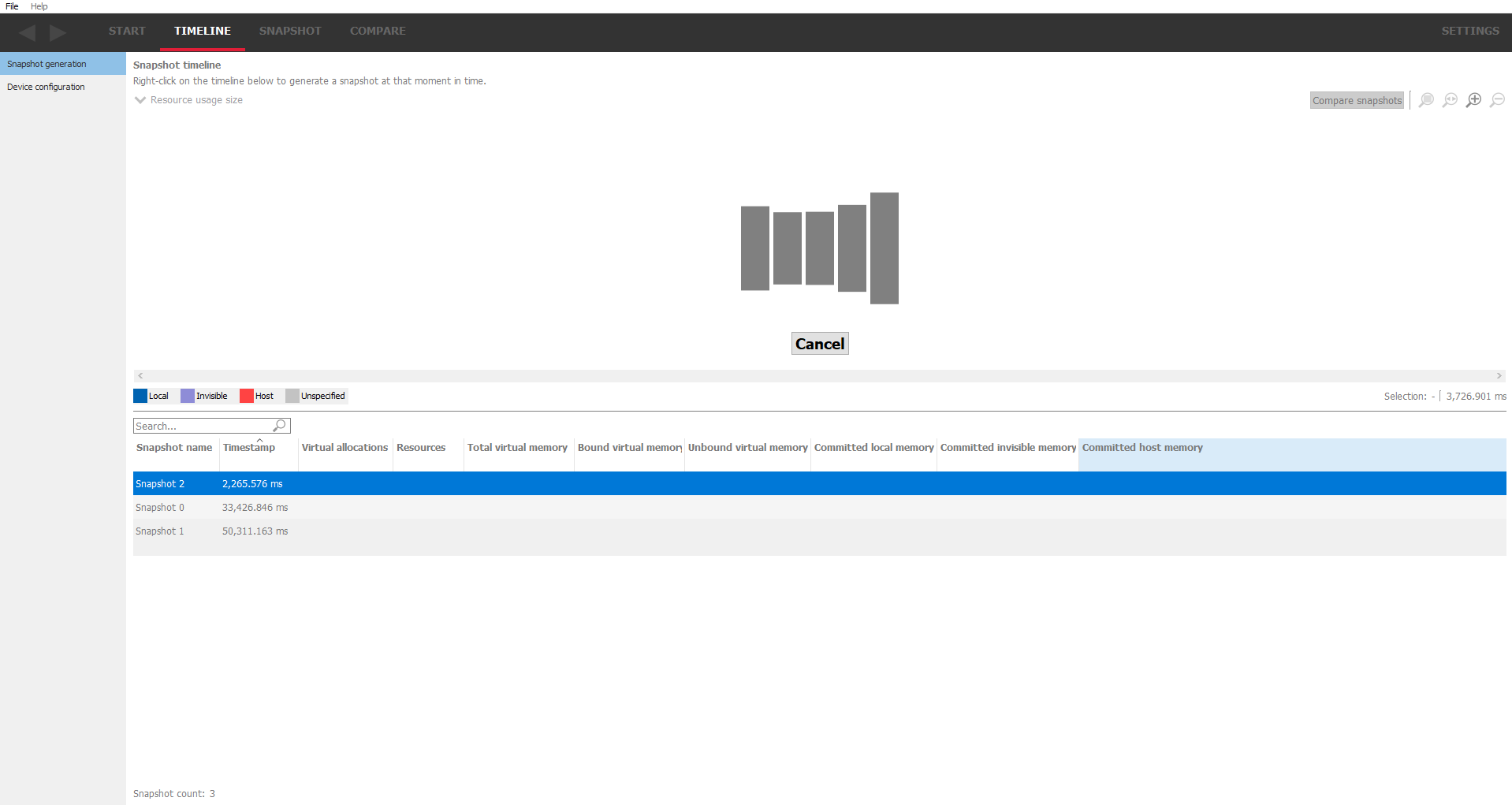 Load animation with Cancel button