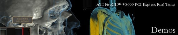 FireGL™ V8600 PCI-Express Real-Time Demos - Header Image