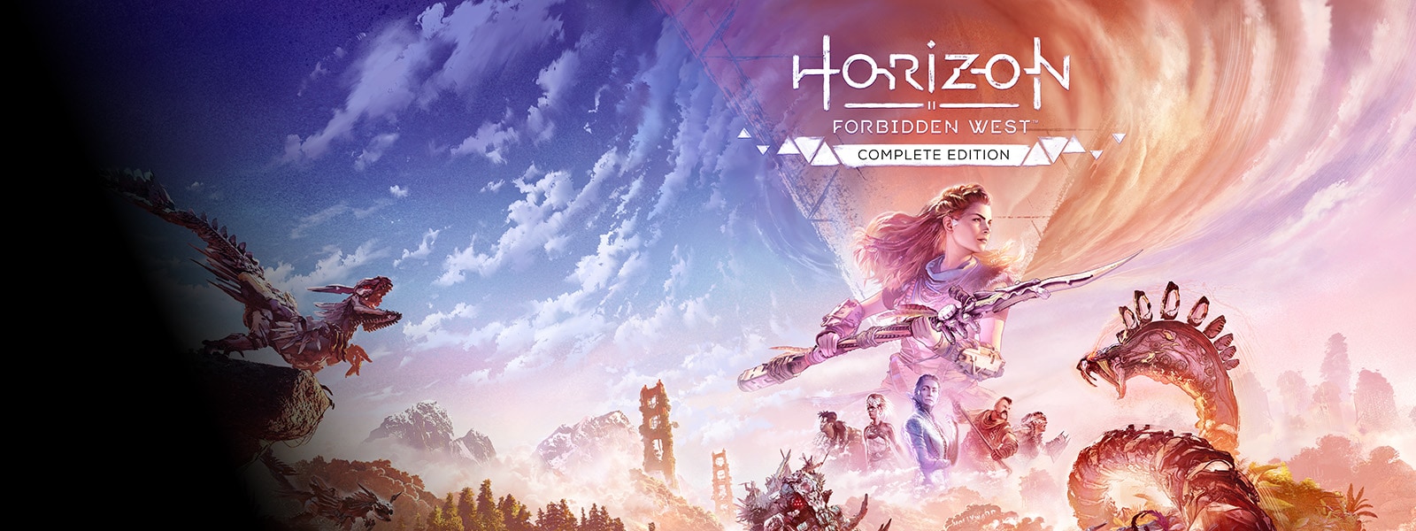 Horizon Forbidden West banner graphic