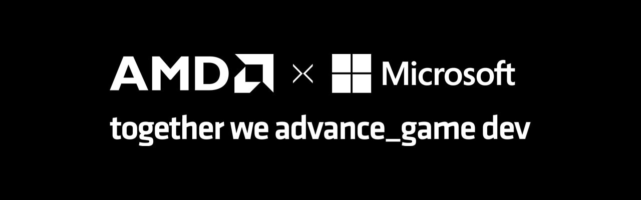 AMD X Microsoft banner