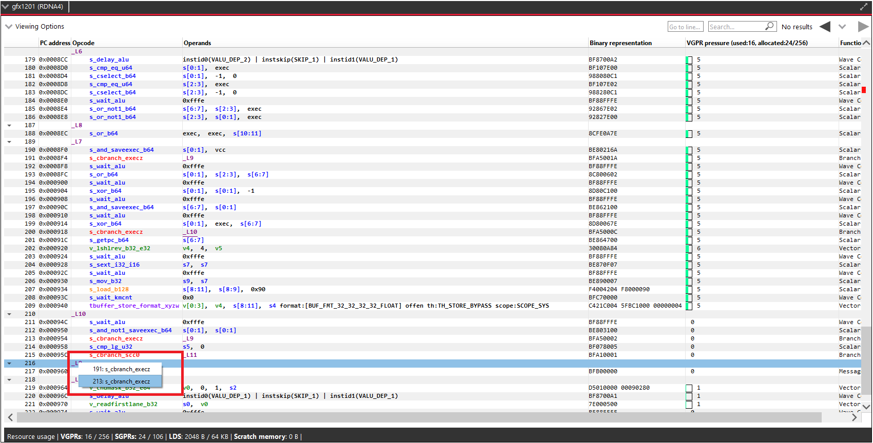 Multi-Branch Block Click