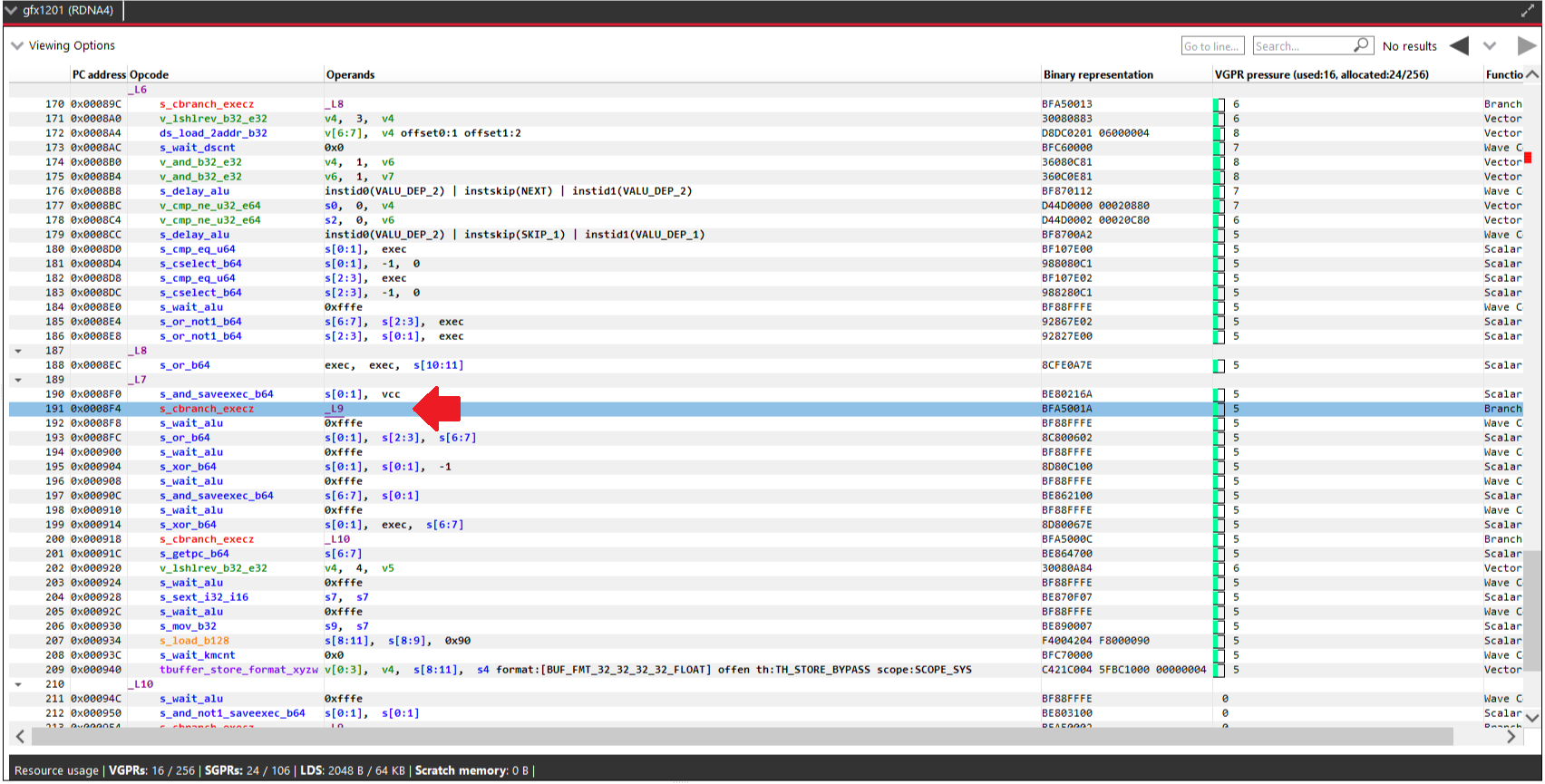 Branch Instruction Click