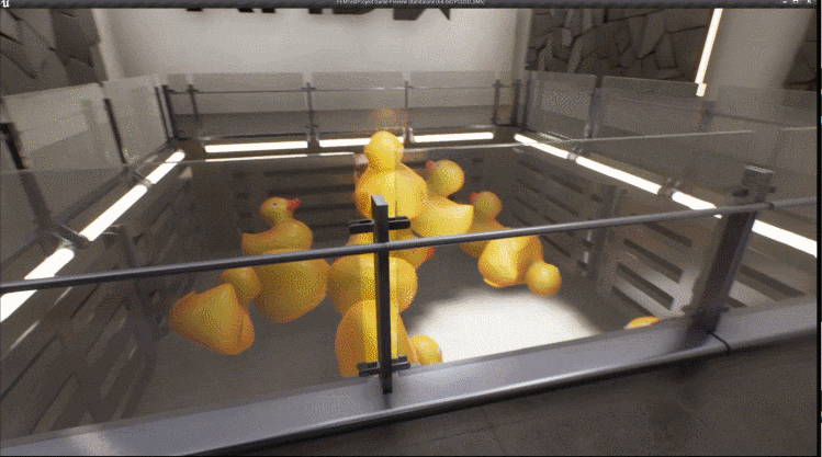 Duck deformation and fracture