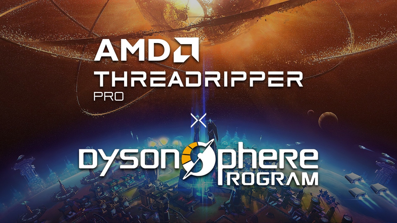 Dyson Sphere Program - new multithreading dev log & full AMD Ryzen Threadripper PRO breakdown