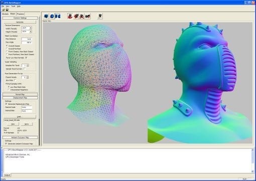 AMD GPU MeshMapper - Mapping