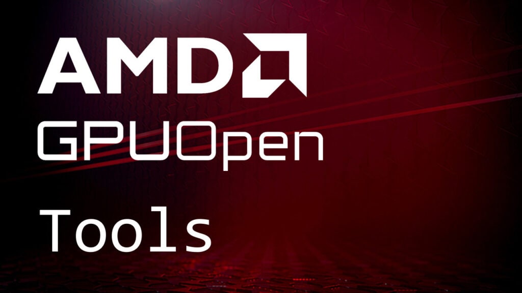 AMD GPUOpen Developer Tools