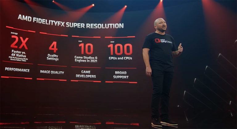 AMD FidelityFX Super Resolution