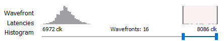 Filtered wavefronts in the GUI
