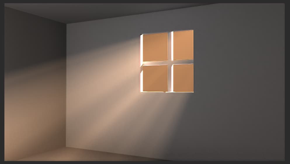 Blender Window Rays