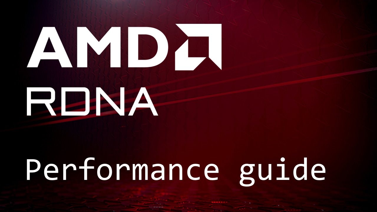 AMD RDNA Performance Guide