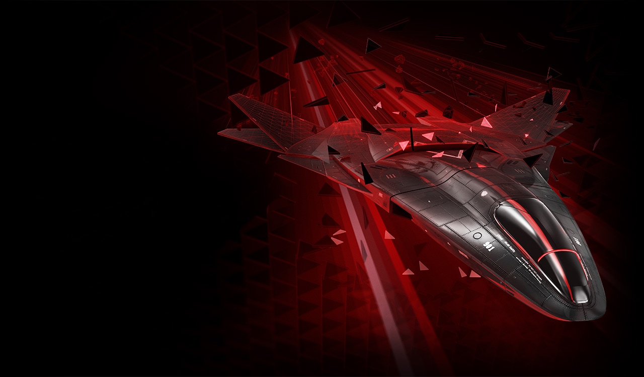 AMD FSR 3 spaceship