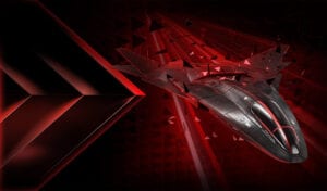 AMD FidelityFX Super Resolution 3 spaceship